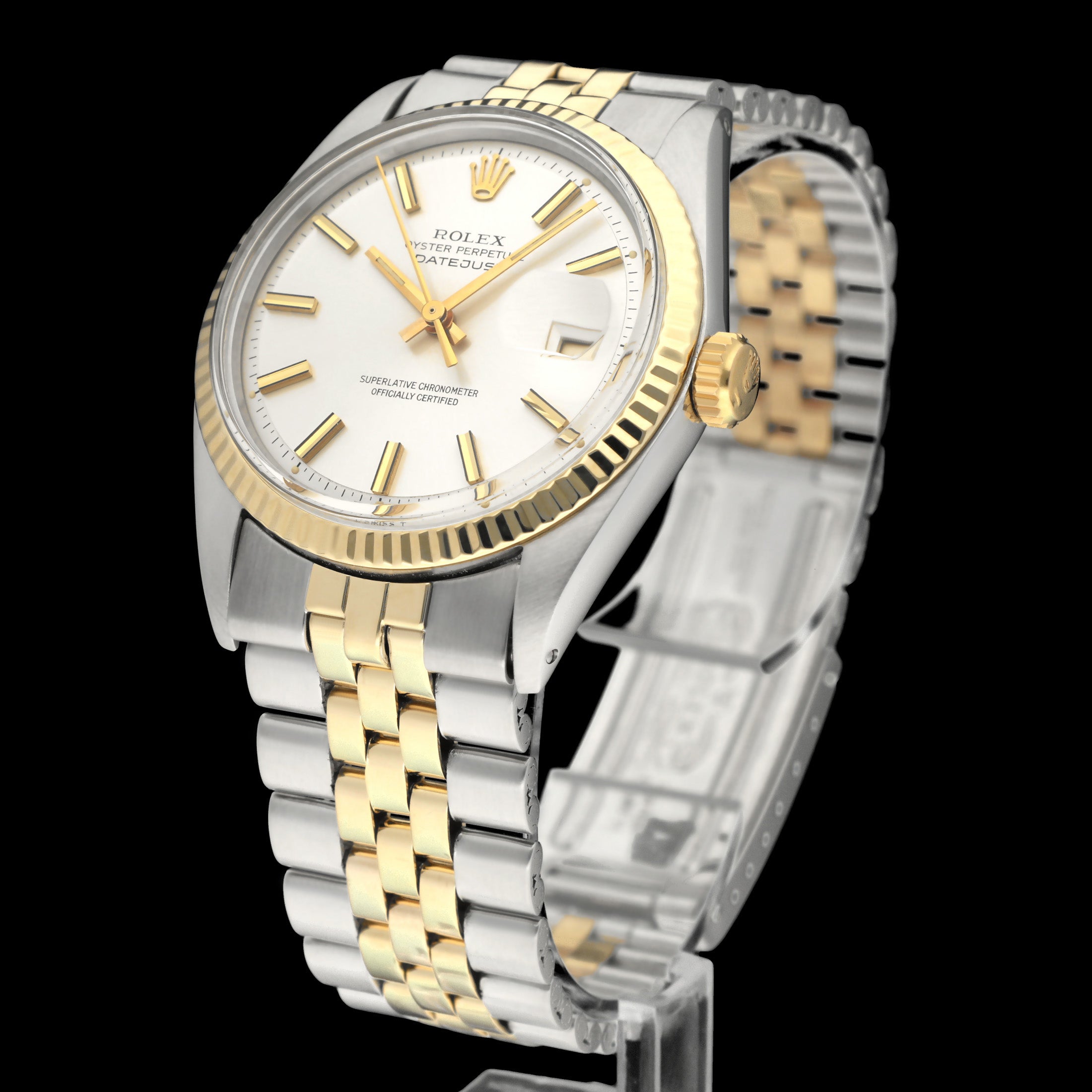 Rolex Datejust 1601 - 1972 - goud/staal - two/tone - Rolex horloge - Rolex kopen - Rolex heren horloge - Trophies Watches