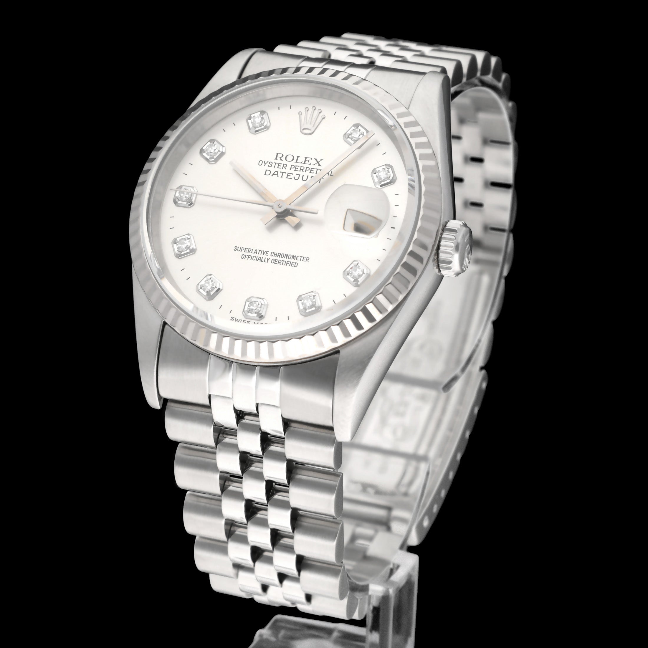 Rolex Datejust 16234G - 1996 - Rolex horloge - Rolex kopen - Rolex heren horloge - Trophies Watches
