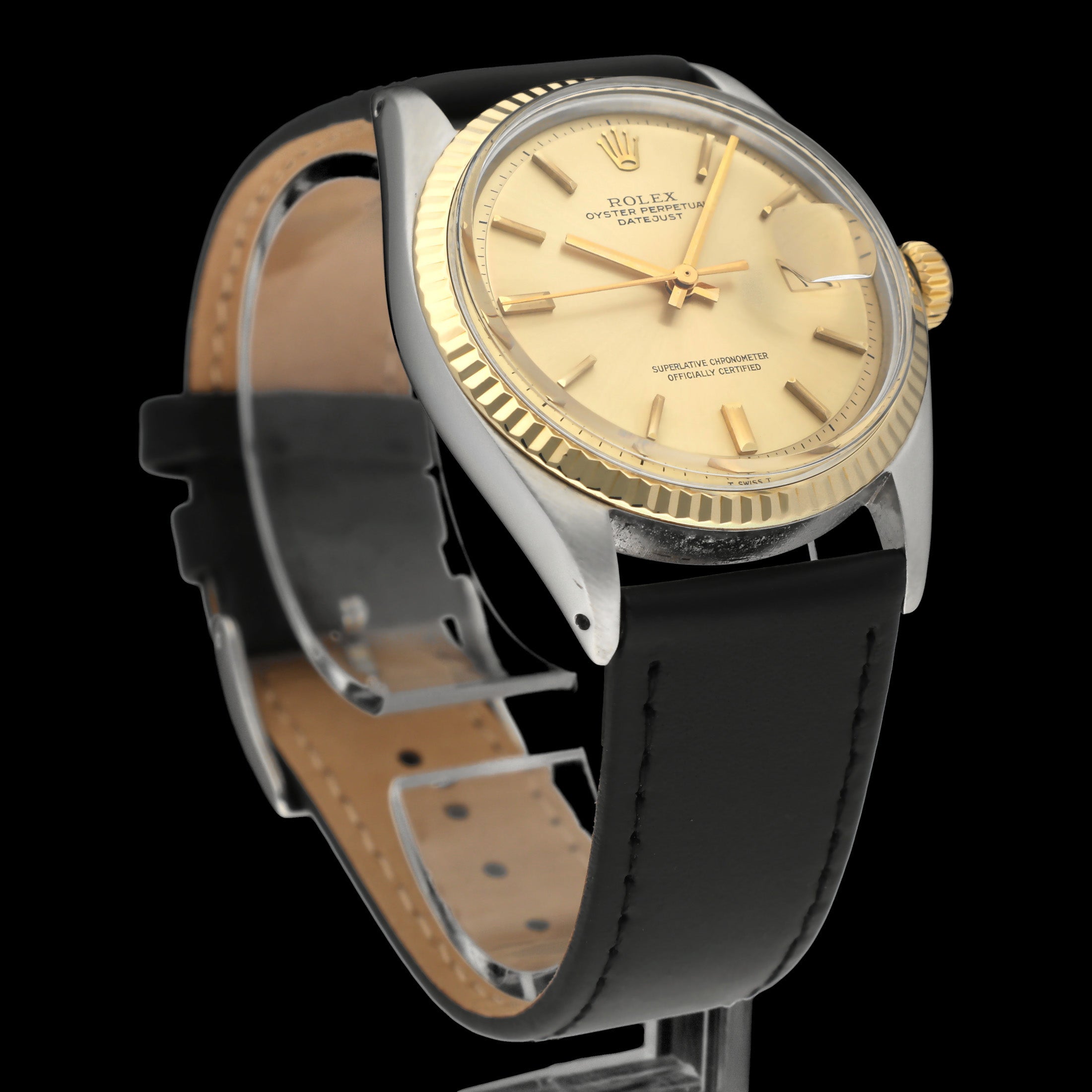 Rolex Datejust 1601 - 1970 - goud/staal - two/tone - Rolex horloge - Rolex kopen - Rolex heren horloge - Trophies Watches