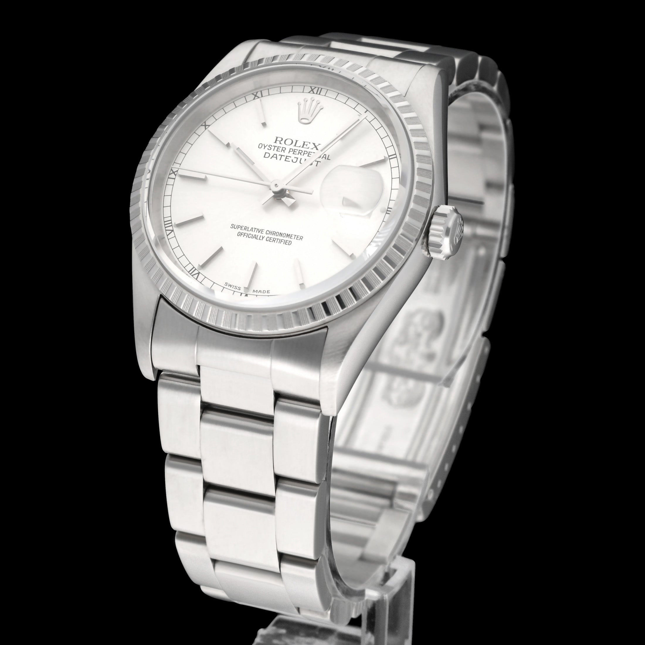 Rolex Datejust 16220 - 2002 - Rolex horloge - Rolex kopen - Rolex heren horloge - Trophies Watches