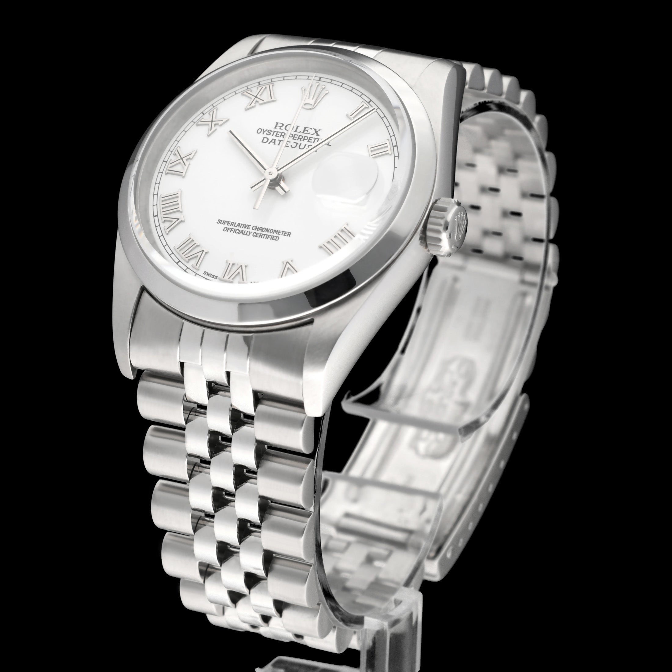 Rolex Datejust 16200 - 2002 - Rolex horloge - Rolex kopen - Rolex heren horloge - Trophies Watches