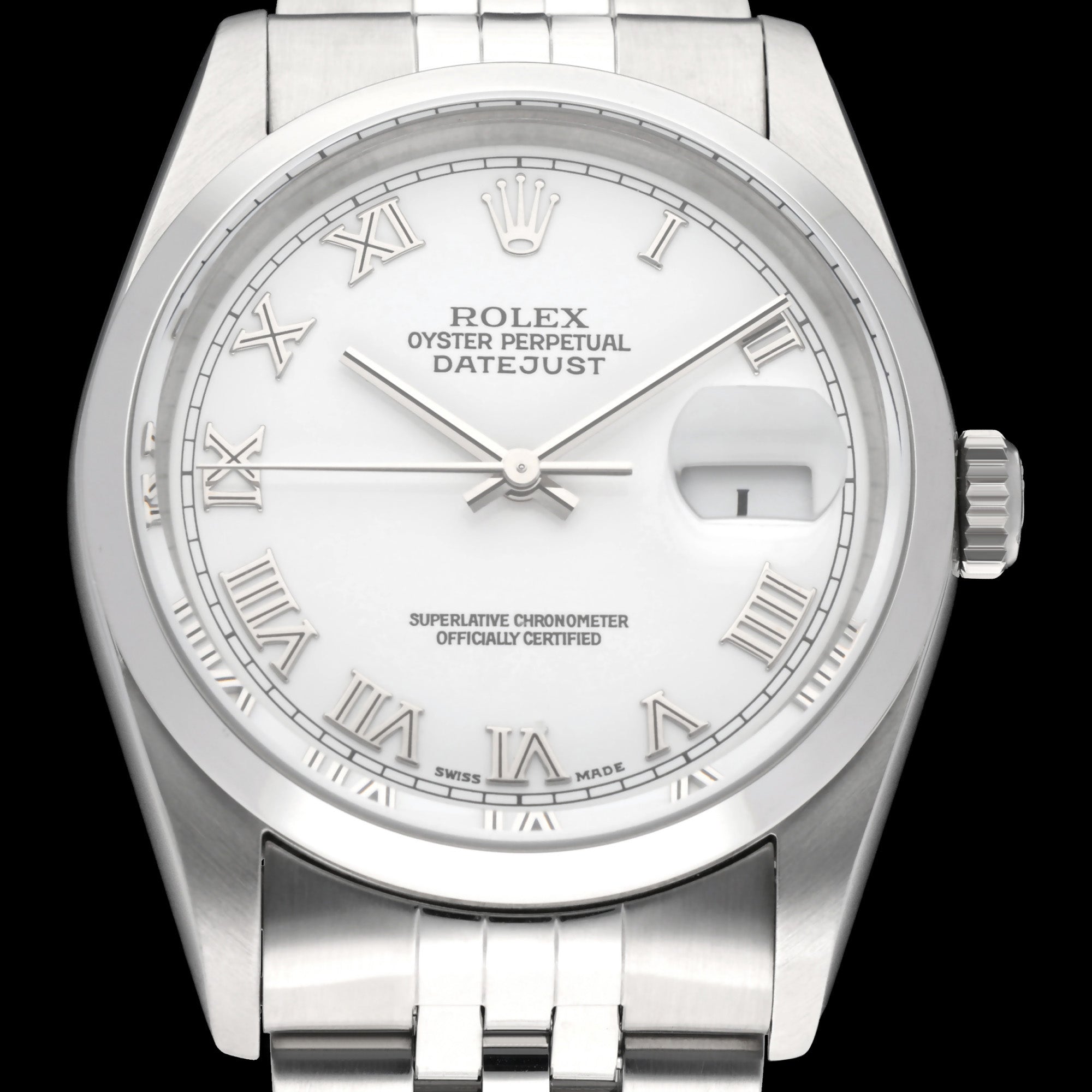 Rolex Datejust 16200 - 2002 - Rolex horloge - Rolex kopen - Rolex heren horloge - Trophies Watches