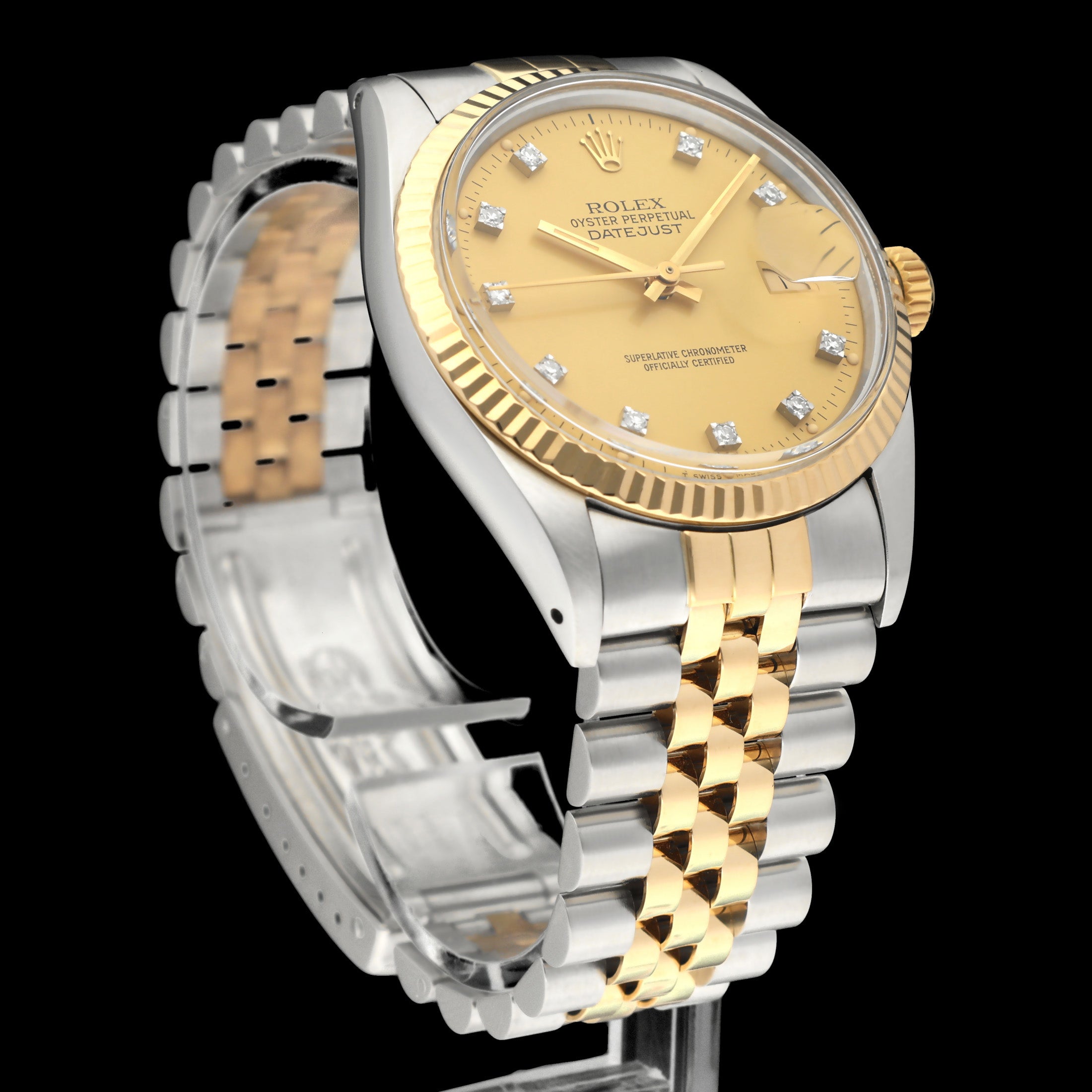 Rolex Datejust 16013G - 1985 - Rolex horloge - Rolex kopen - Rolex heren horloge - Trophies Watches