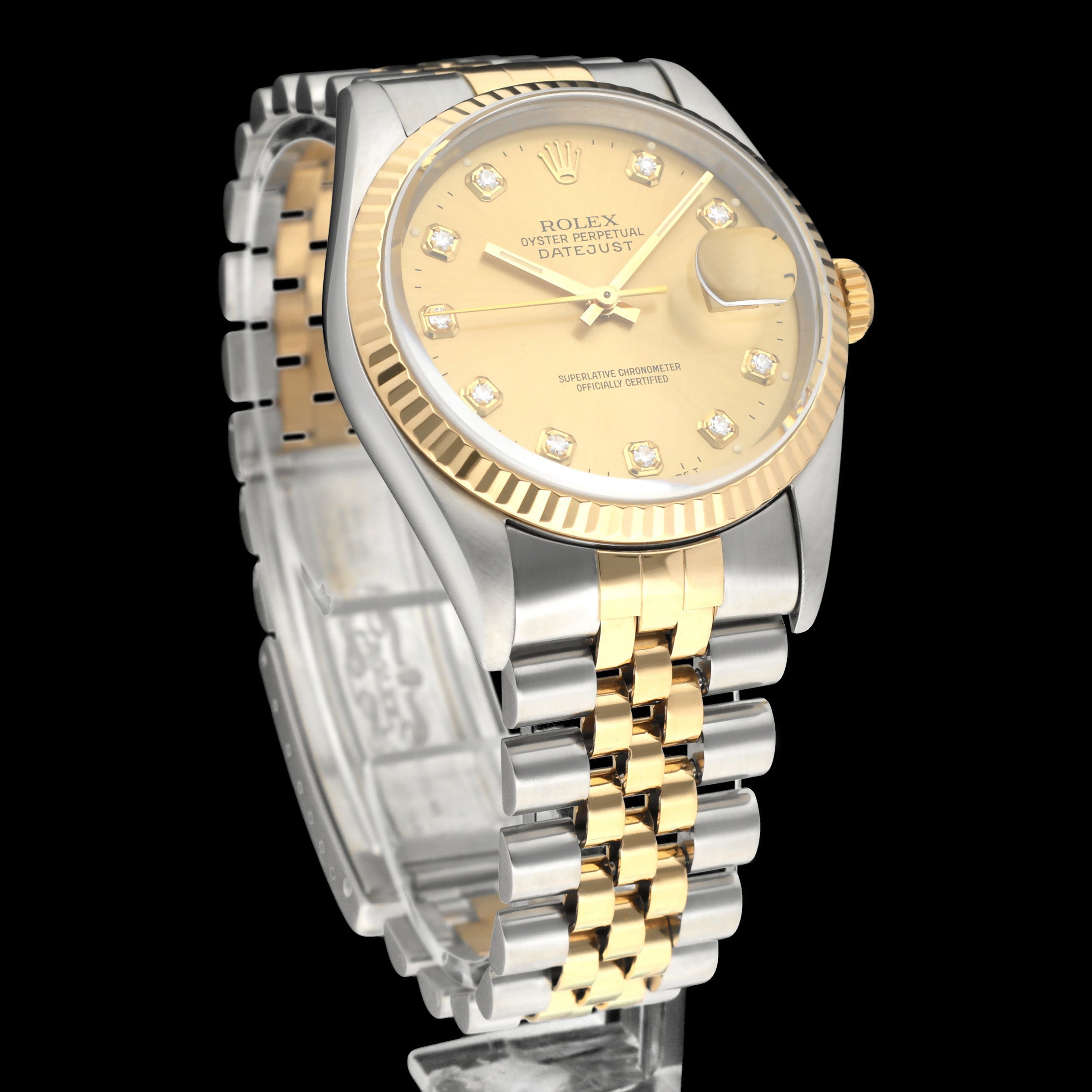 Rolex Datejust 16233G - 1995 - Rolex horloge - Rolex kopen - Rolex heren horloge - Trophies Watches