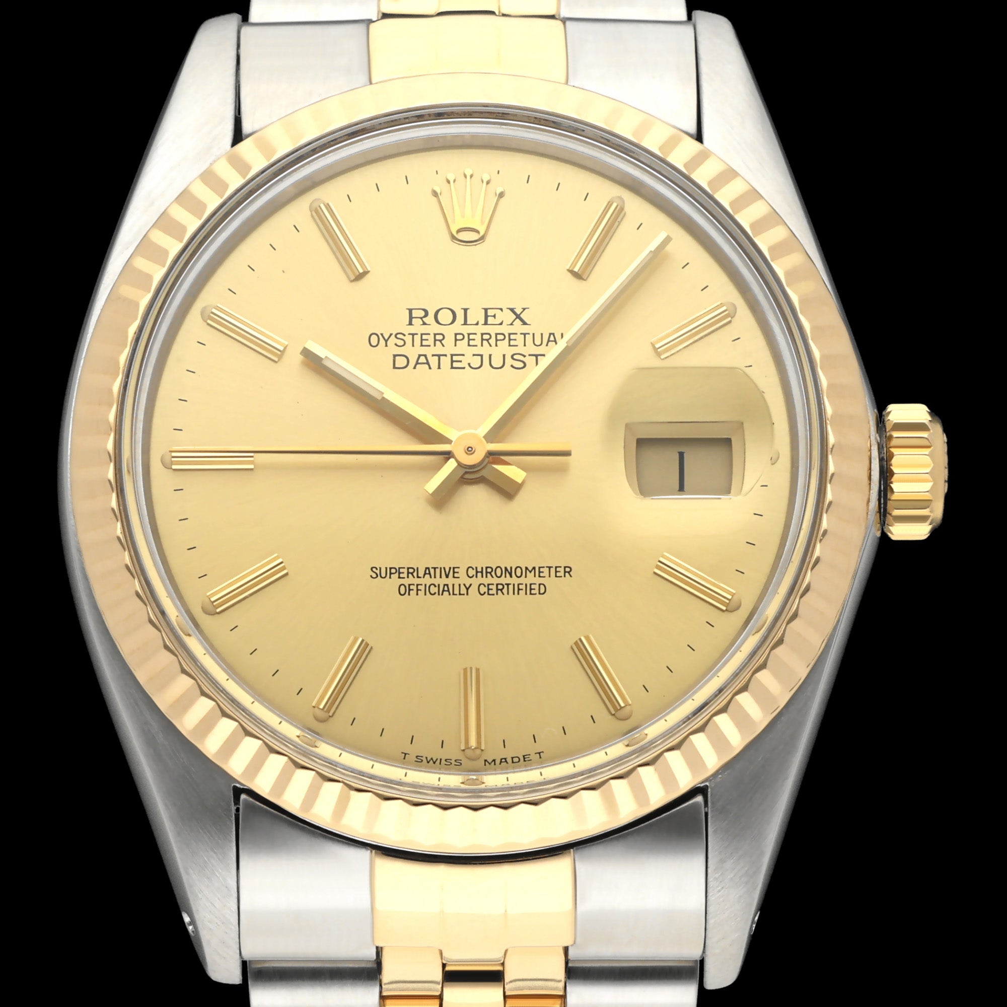 Rolex Datejust 16013 - 1985 - Rolex horloge - Rolex kopen - Rolex heren horloge - Trophies Watches