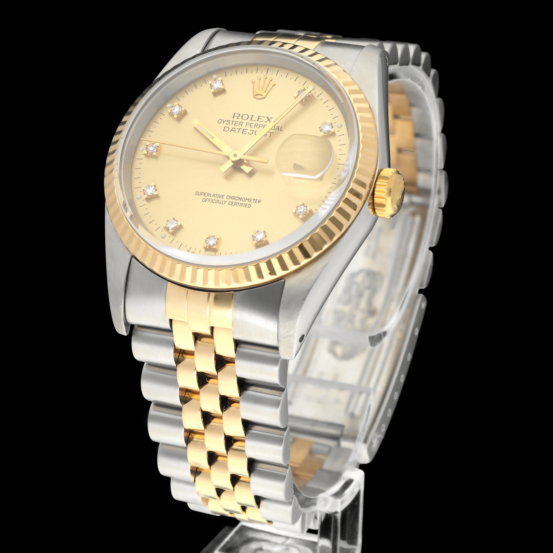 Rolex Datejust 16233G - 1990 - Rolex horloge - Rolex kopen - Rolex heren horloge - Trophies Watches