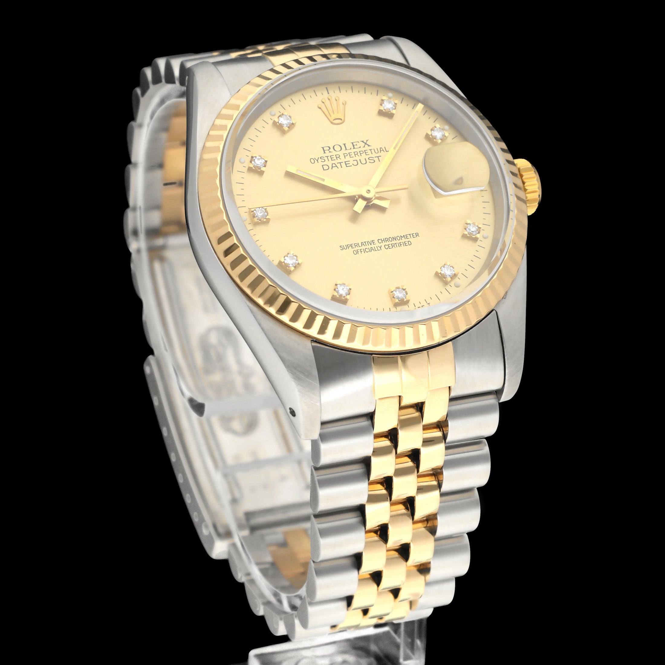 Rolex Datejust 16233G - 1990 - Rolex horloge - Rolex kopen - Rolex heren horloge - Trophies Watches