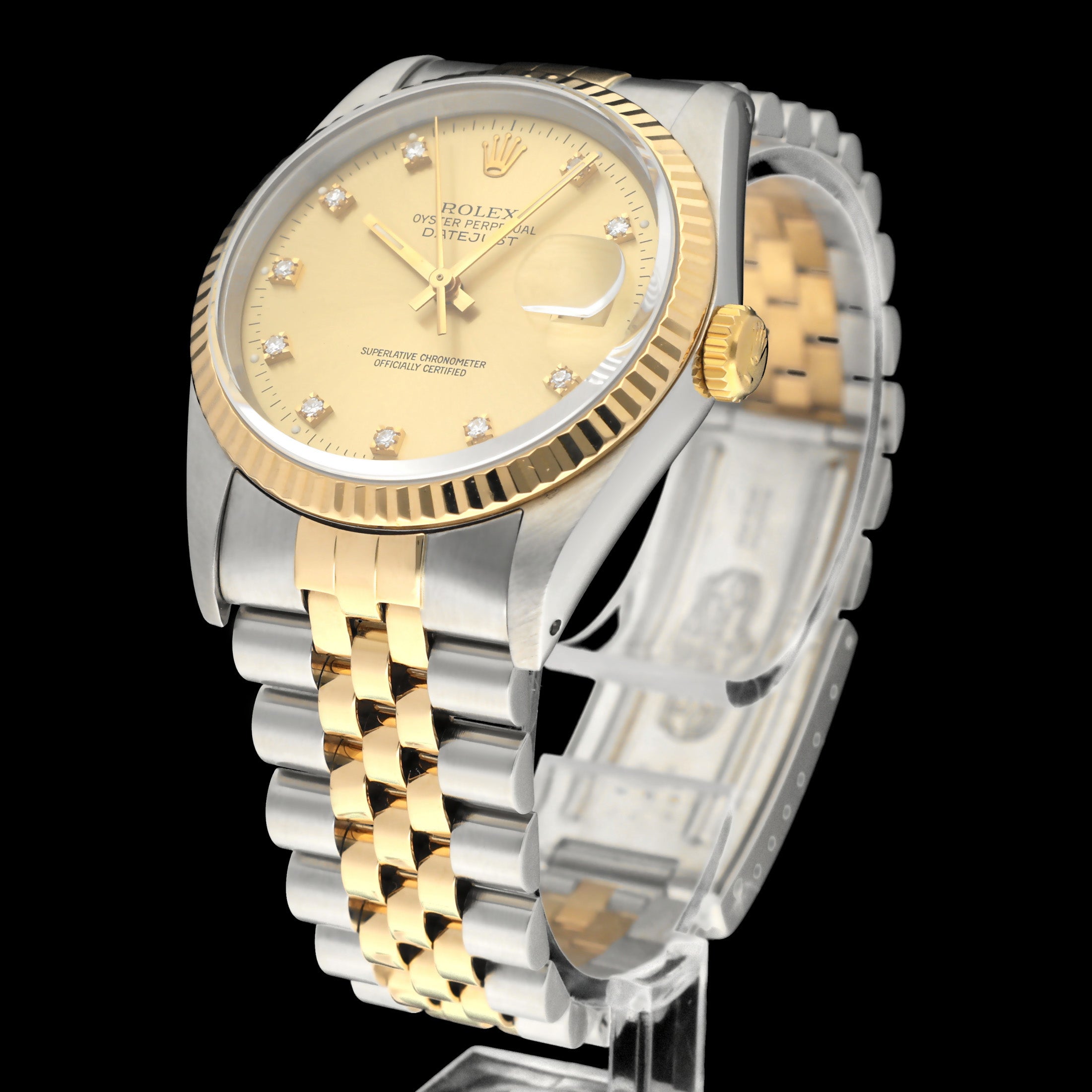 Rolex Datejust 16233G - 1990 - Rolex horloge - Rolex kopen - Rolex heren horloge - Trophies Watches
