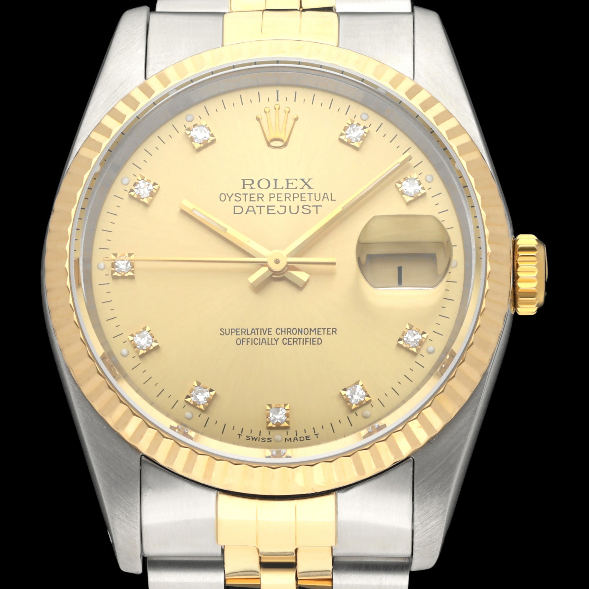 Rolex Datejust 16233G - 1990 - Rolex horloge - Rolex kopen - Rolex heren horloge - Trophies Watches