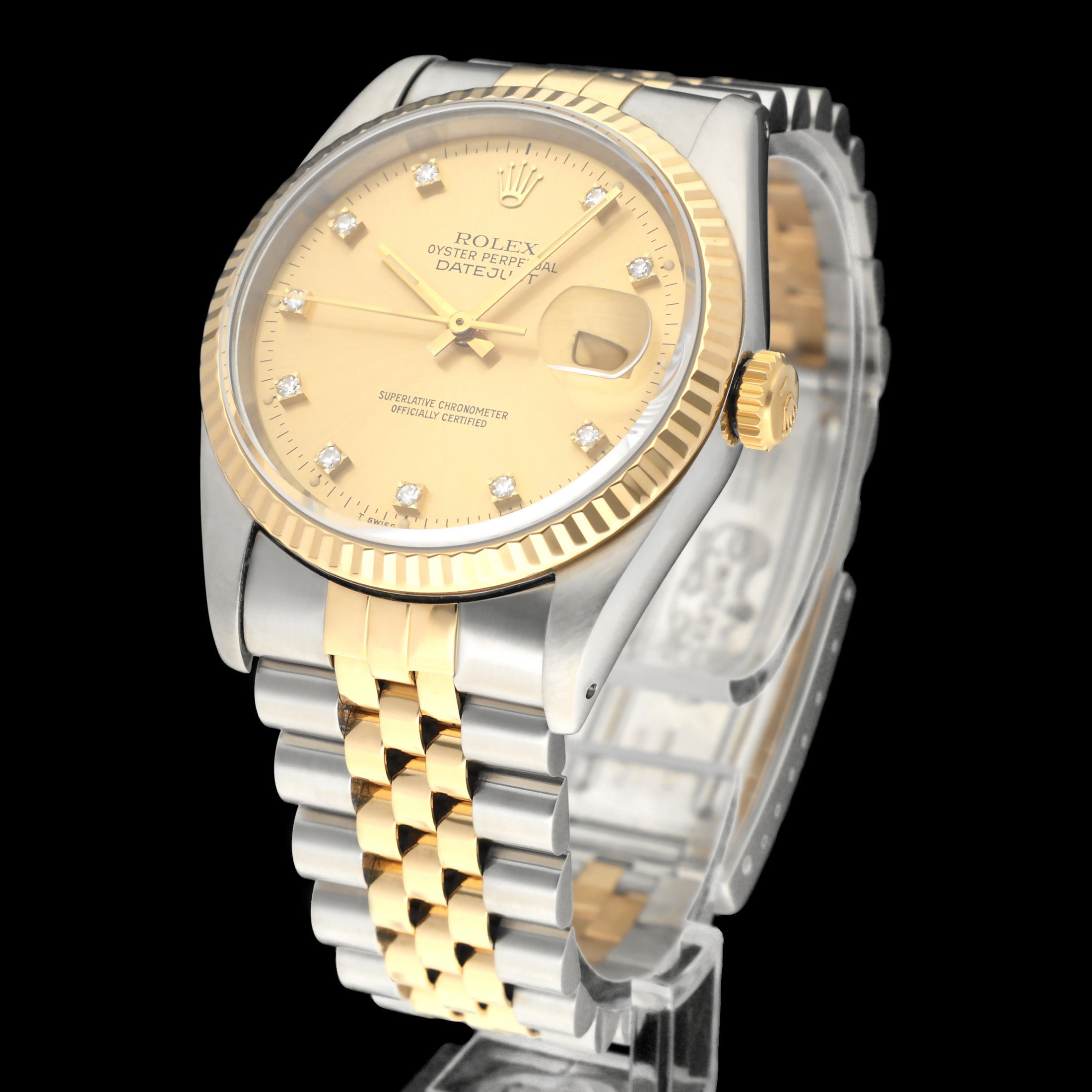 Rolex Datejust 16233G - 1989 - Rolex horloge - Rolex kopen - Rolex heren horloge - Trophies Watches
