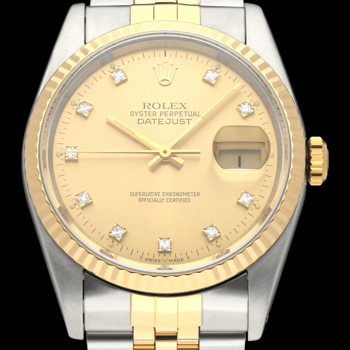 Rolex Datejust 16233G - 1989 - Rolex horloge - Rolex kopen - Rolex heren horloge - Trophies Watches