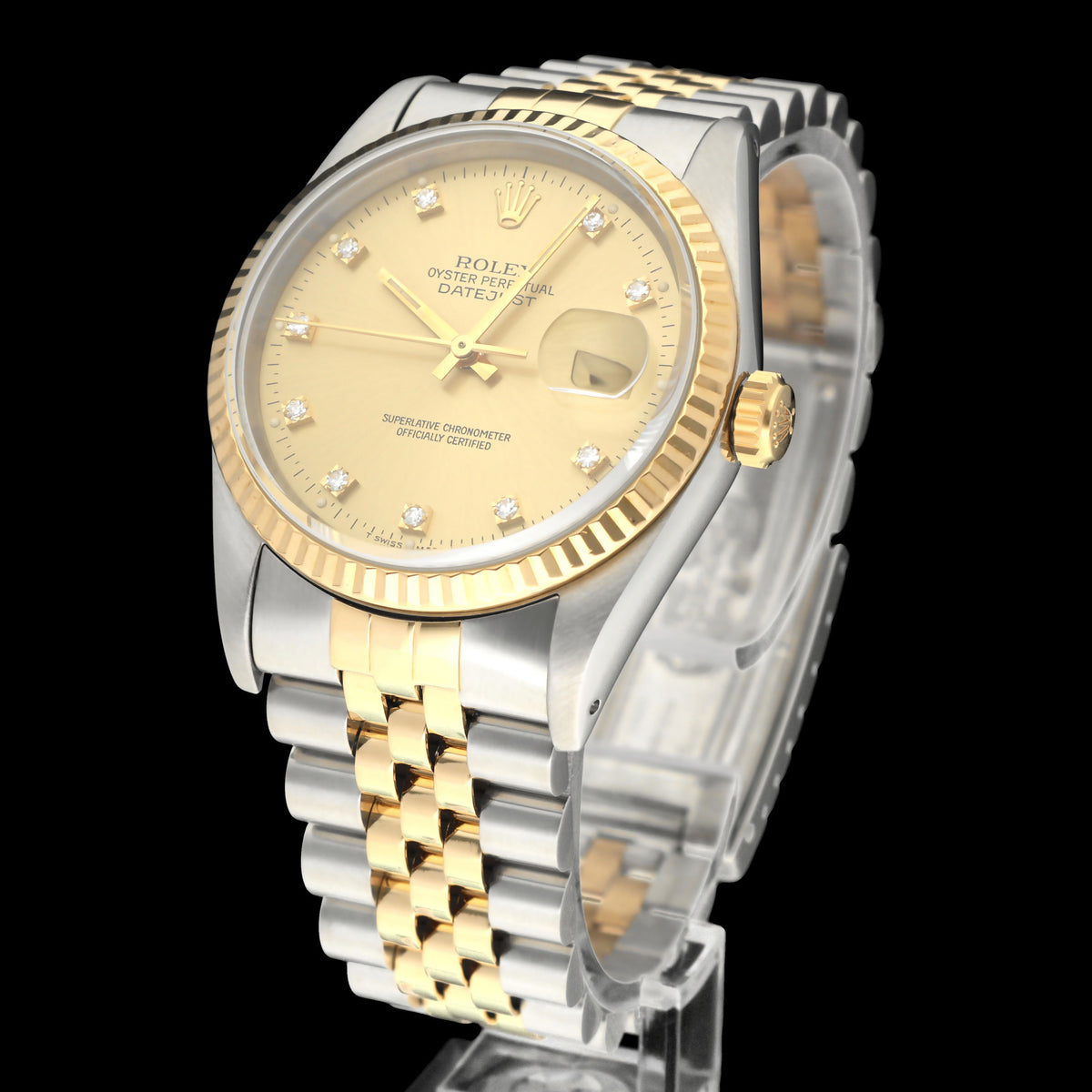 Rolex Datejust 16233G - 1990 - Rolex horloge - Rolex kopen - Rolex heren horloge - Trophies Watches