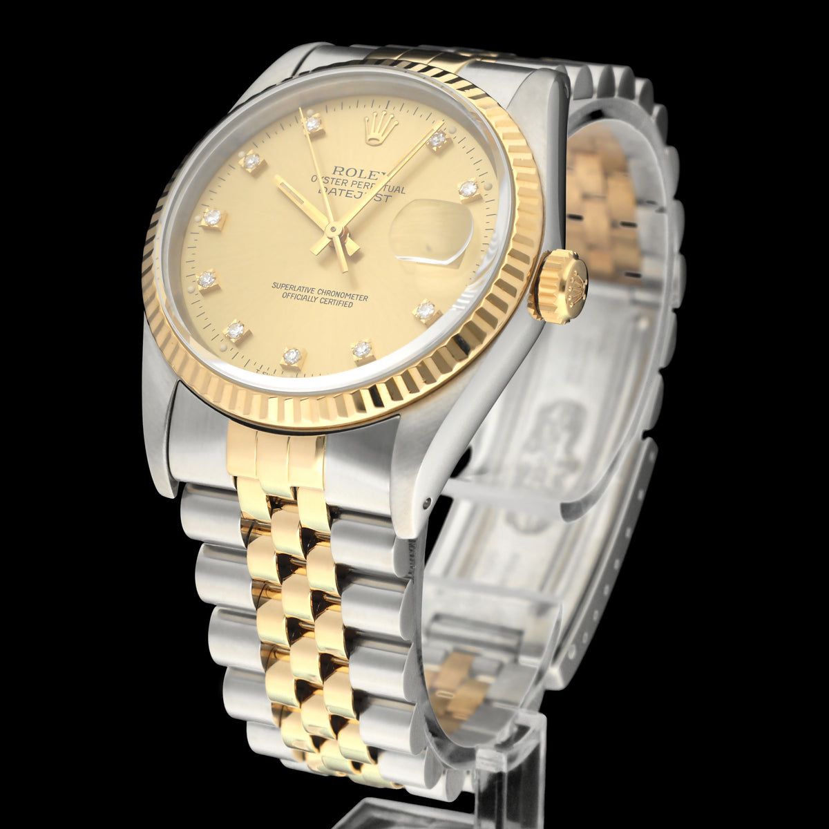 Rolex Datejust 16233G - 1990 - Rolex horloge - Rolex kopen - Rolex heren horloge - Trophies Watches