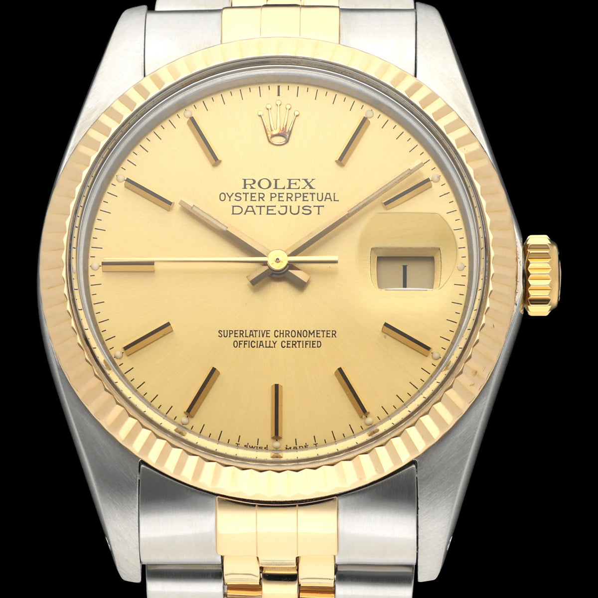 Rolex Datejust 16013 - 1987 - Rolex horloge - Rolex kopen - Rolex heren horloge - Trophies Watches