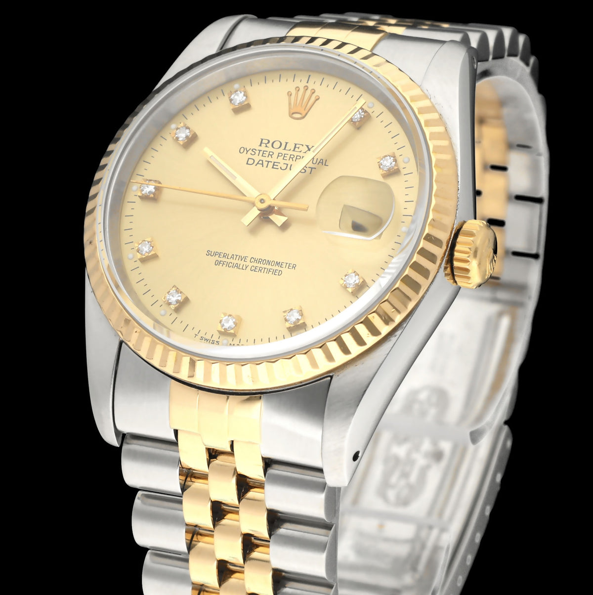 Rolex Datejust 16233G - 1990 - Rolex horloge - Rolex kopen - Rolex heren horloge - Trophies Watches