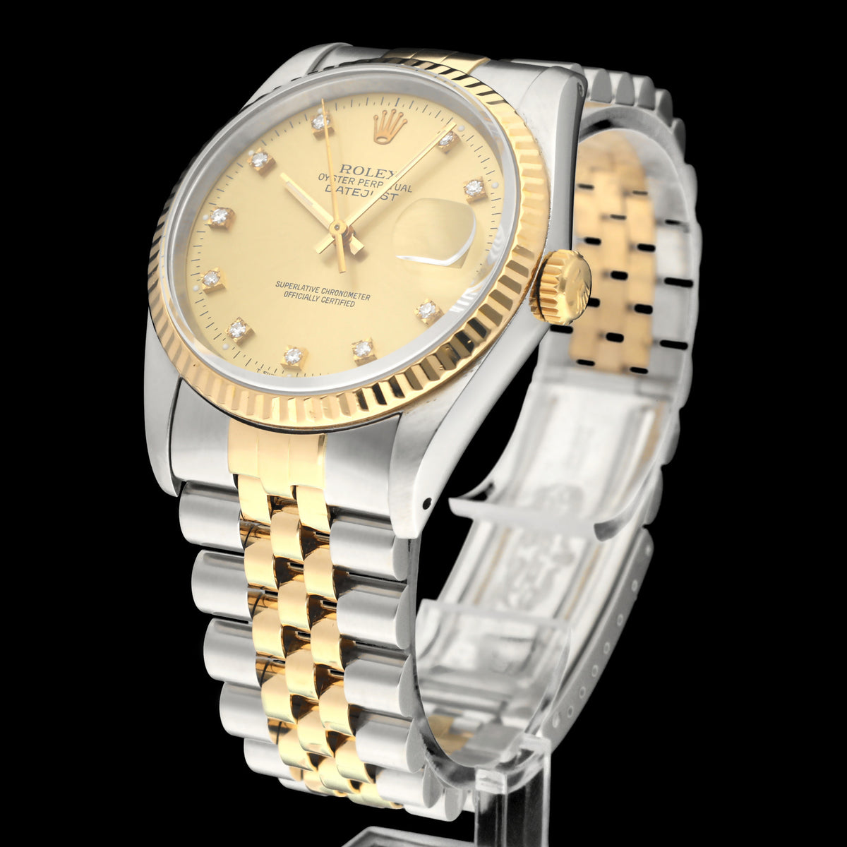 Rolex Datejust 16233G - 1990 - Rolex horloge - Rolex kopen - Rolex heren horloge - Trophies Watches