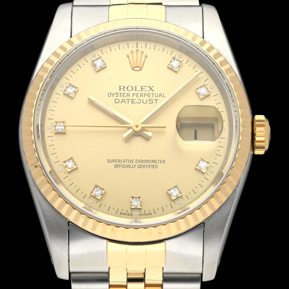 Rolex Datejust 16233G - 1990 - Rolex horloge - Rolex kopen - Rolex heren horloge - Trophies Watches
