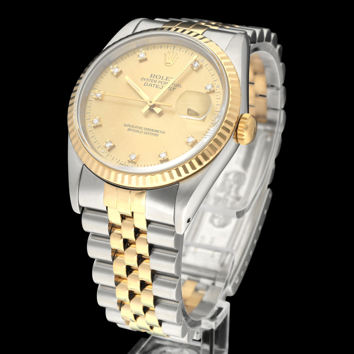 Rolex Datejust 16233G - 1991 - Rolex horloge - Rolex kopen - Rolex heren horloge - Trophies Watches