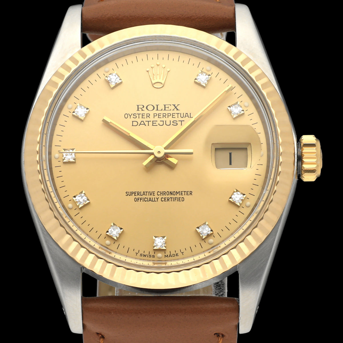 Rolex Datejust 16013G - 1986 - Rolex horloge - Rolex kopen - Rolex heren horloge - Trophies Watches