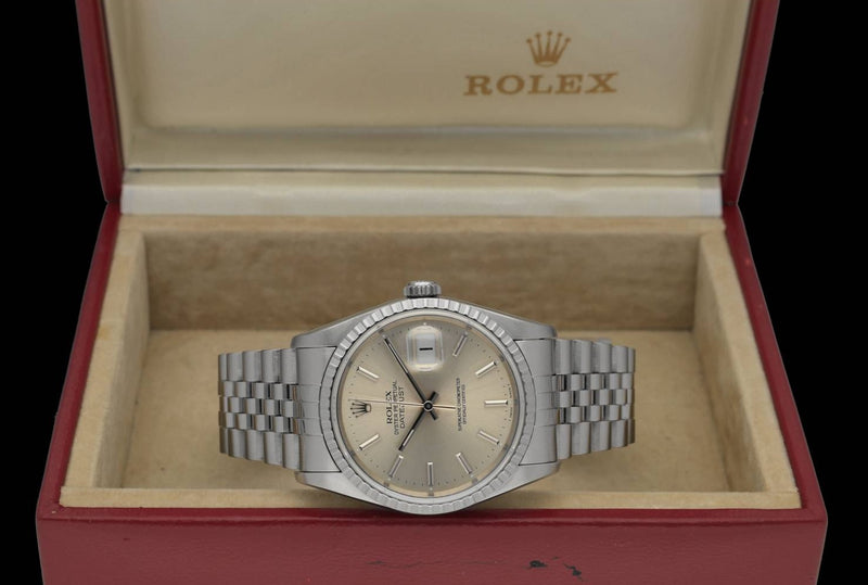 Rolex Datejust 16220 - 1989 - Rolex horloge - Rolex kopen - Rolex heren horloge - Trophies Watches