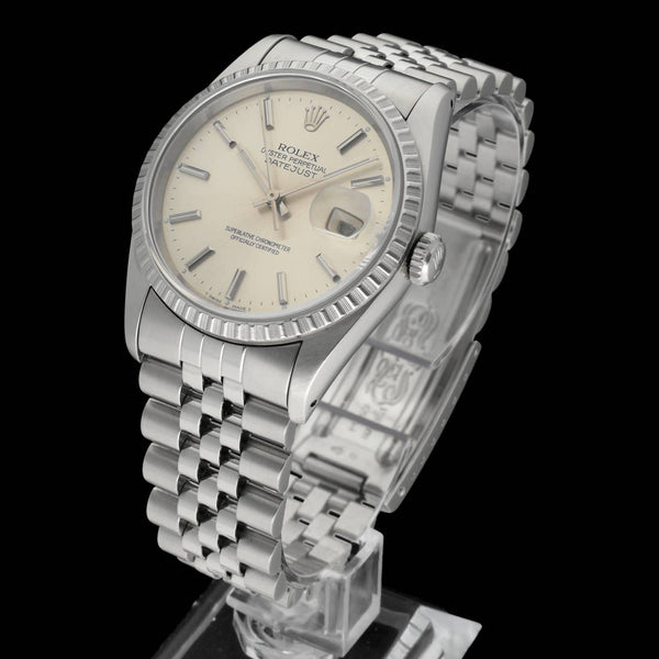 Rolex Datejust 16220 - 1989 - Rolex horloge - Rolex kopen - Rolex heren horloge - Trophies Watches