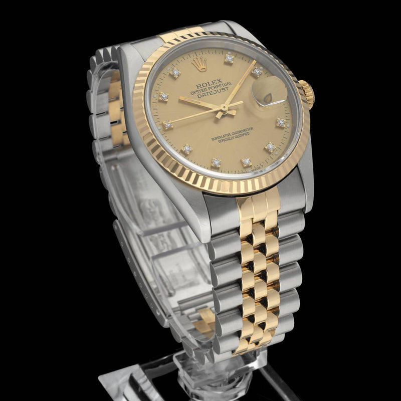 Rolex Datejust 16233G - 1995 - Rolex horloge - Rolex kopen - Rolex heren horloge - Trophies Watches