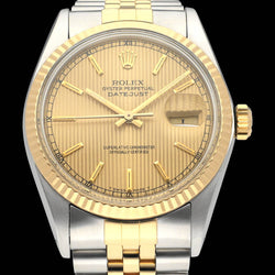 Rolex Datejust 16013 Tapestry - 1987 - Rolex horloge - Rolex kopen - Rolex heren horloge - Trophies Watches