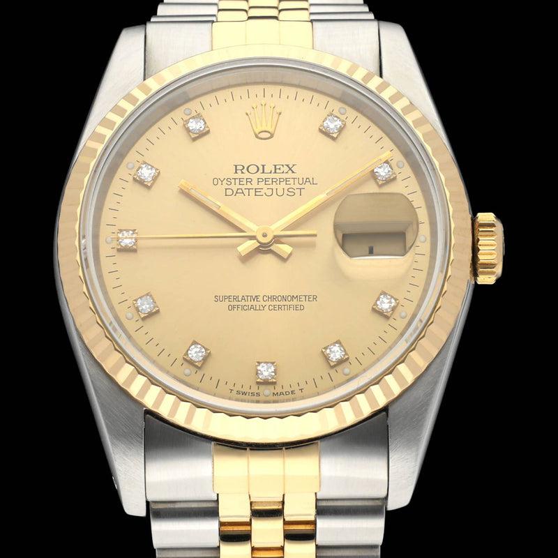 Rolex Datejust 16233G - 1991 - Rolex horloge - Rolex kopen - Rolex heren horloge - Trophies Watches