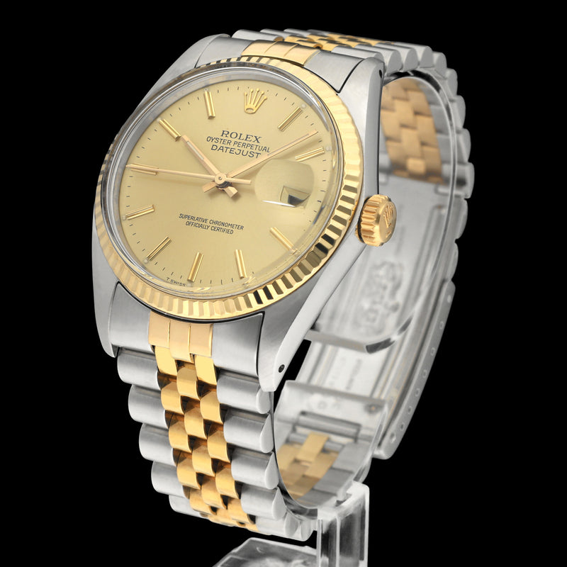 Rolex Datejust 16013 - 1987 - Rolex horloge - Rolex kopen - Rolex heren horloge - Trophies Watches