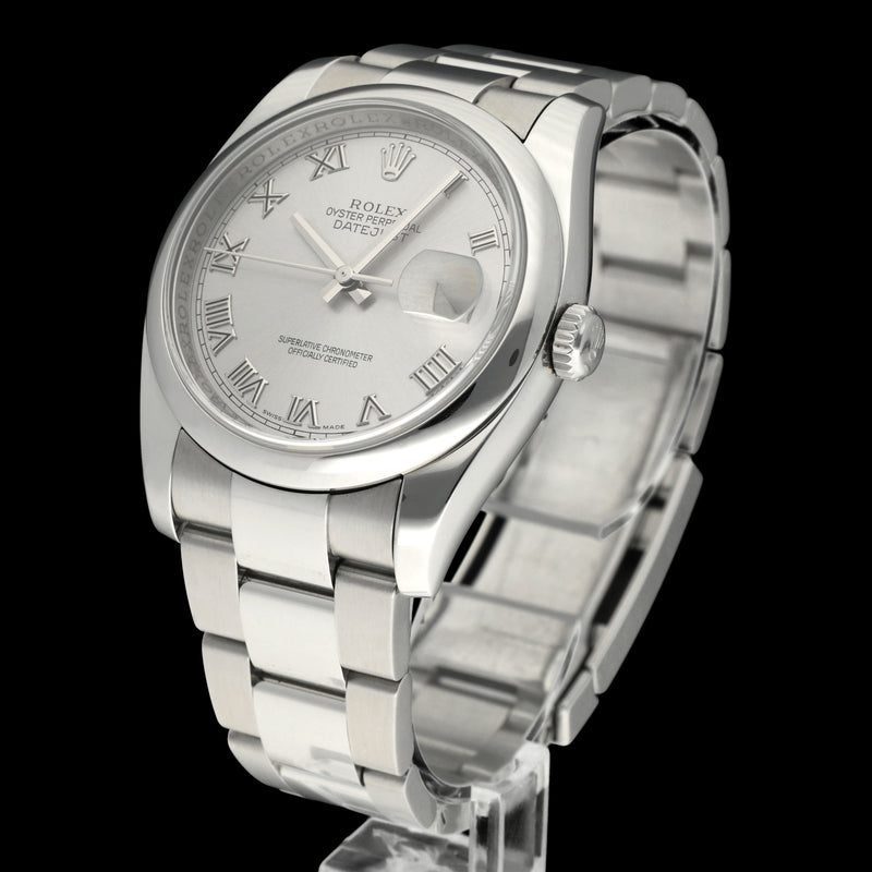 Rolex Datejust 116200 - 2015 - Rolex horloge - Rolex kopen - Rolex heren horloge - Trophies Watches