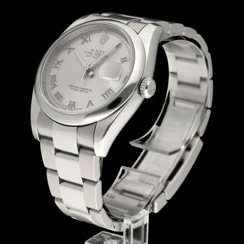 Rolex Datejust 116200 - 2015 - Rolex horloge - Rolex kopen - Rolex heren horloge - Trophies Watches