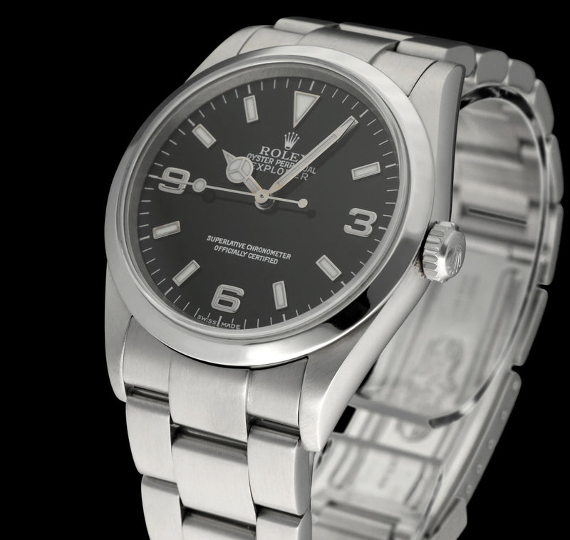 Rolex Explorer 114270, Box & Papers, 2001