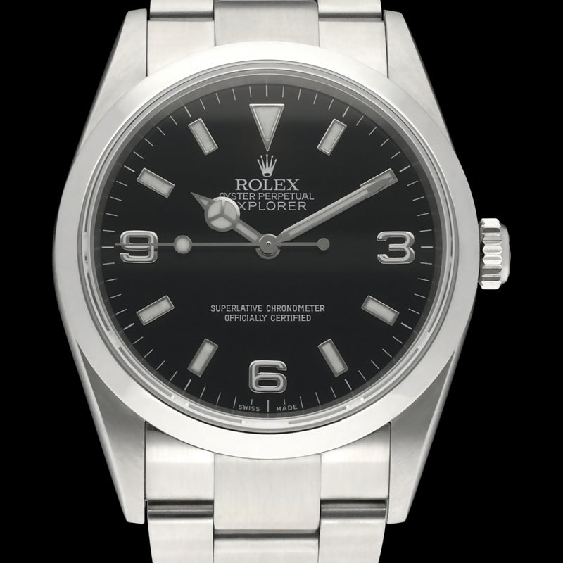 Rolex Explorer 114270 - 2001 - Rolex horloge - Rolex kopen - Rolex heren horloge - Trophies Watches