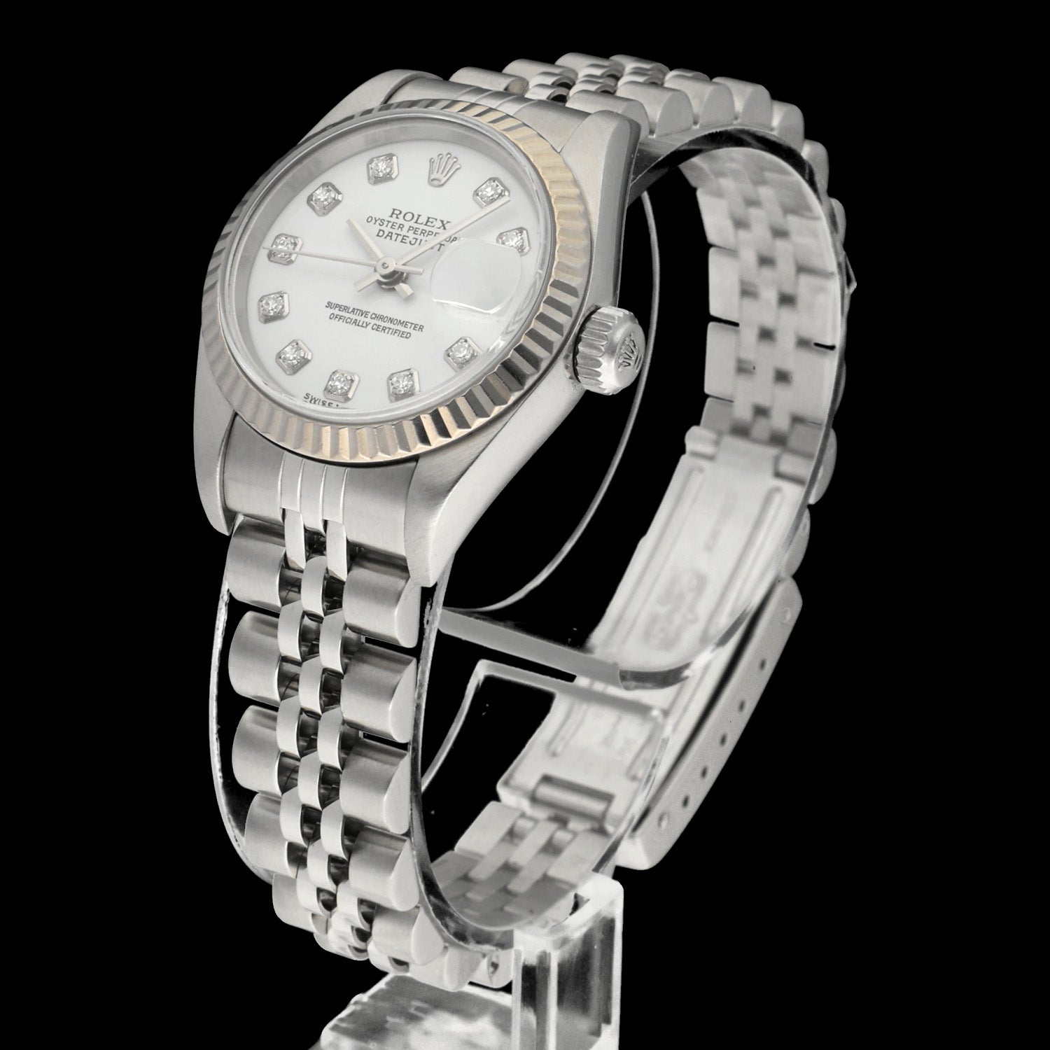Rolex Oyster Perpetual Lady Datejust 79174G - 2002 - Rolex horloge - Rolex kopen - Rolex dames horloge - Trophies Watche