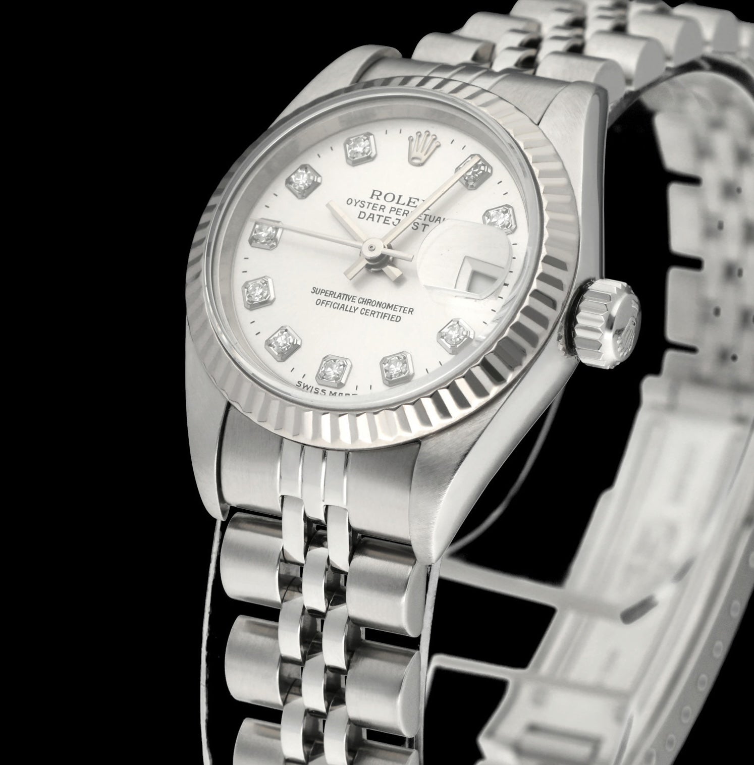 Rolex Oyster Perpetual Lady Datejust 79174G - 1999 - Rolex horloge - Rolex kopen - Rolex dames horloge - Trophies Watche