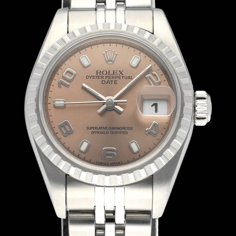 Rolex Oyster Perpetual Lady Date 79240 - 2004 - Rolex horloge - Rolex kopen - Rolex dames horloge - Trophies Watches