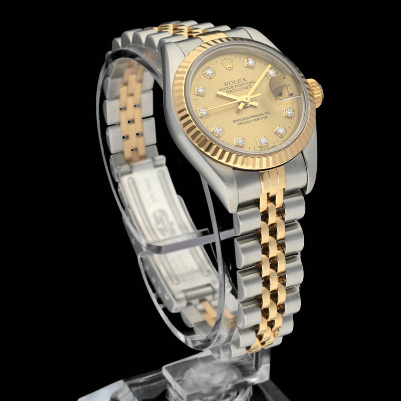 Rolex Lady-Datejust 69173G, Box & Papers, 1999