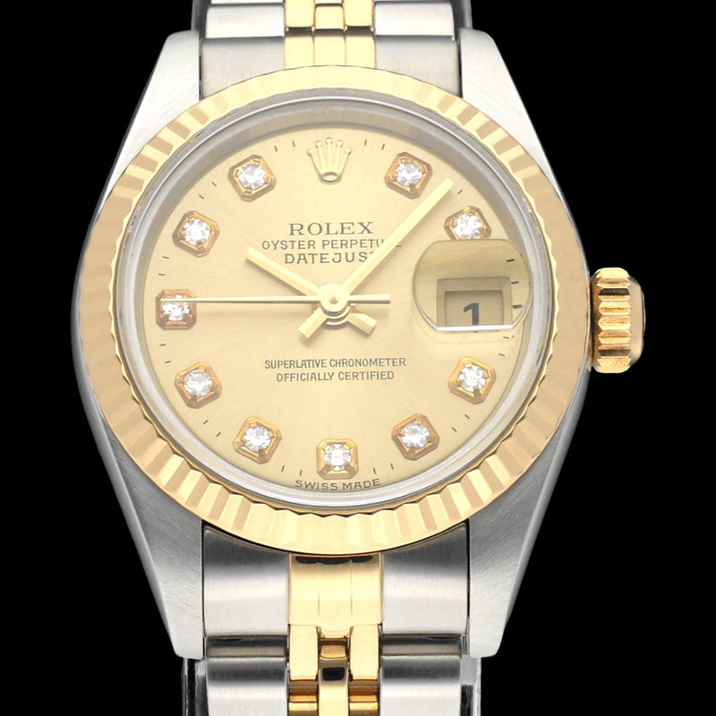 Rolex Lady-Datejust 69173G - 1998 - Rolex horloge - Rolex kopen - Rolex dames horloge - Trophies Watches