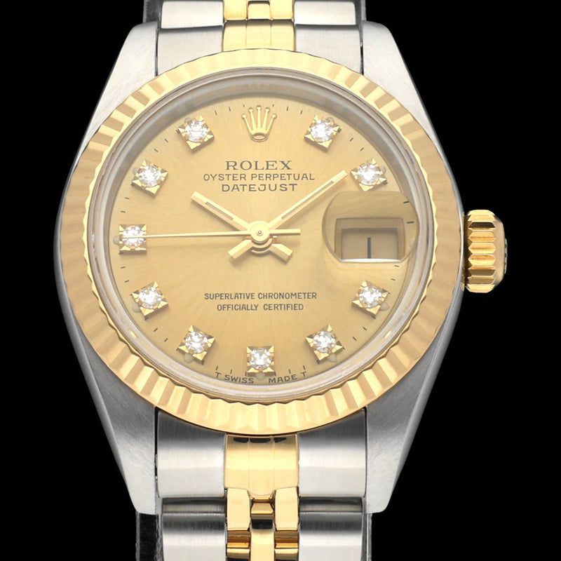 Rolex Lady-Datejust 69173G - 1994 - Rolex horloge - Rolex kopen - Rolex dames horloge - Trophies Watches