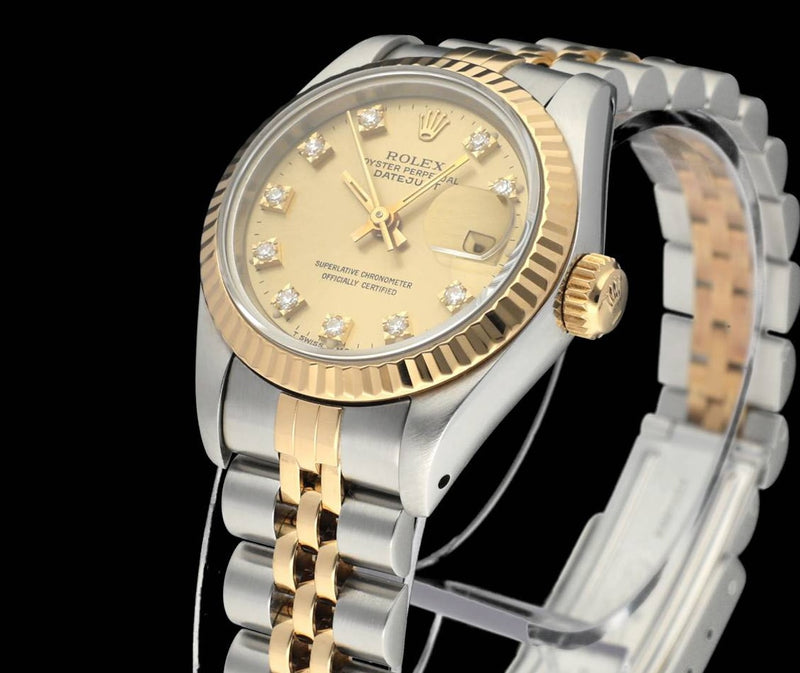 Rolex Lady-Datejust 69173G - 1988 - Rolex horloge - Rolex kopen - Rolex dames horloge - Trophies Watches