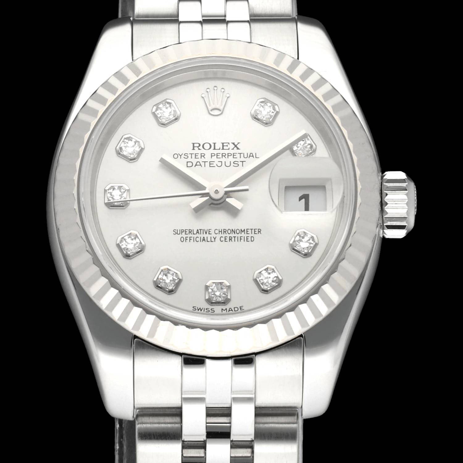 Rolex Oyster Perpetual Lady Datejust 179174G - 2006 - Rolex horloge - Rolex kopen - Rolex dames horloge - Trophies Watches
