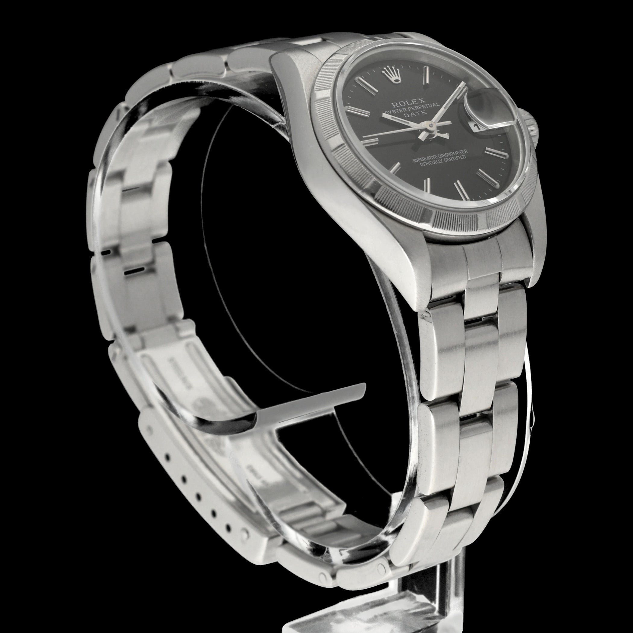 Rolex Oyster Perpetual Lady Date 79190 - 2002 - Rolex horloge - Rolex kopen - Rolex dames horloge - Trophies Watches