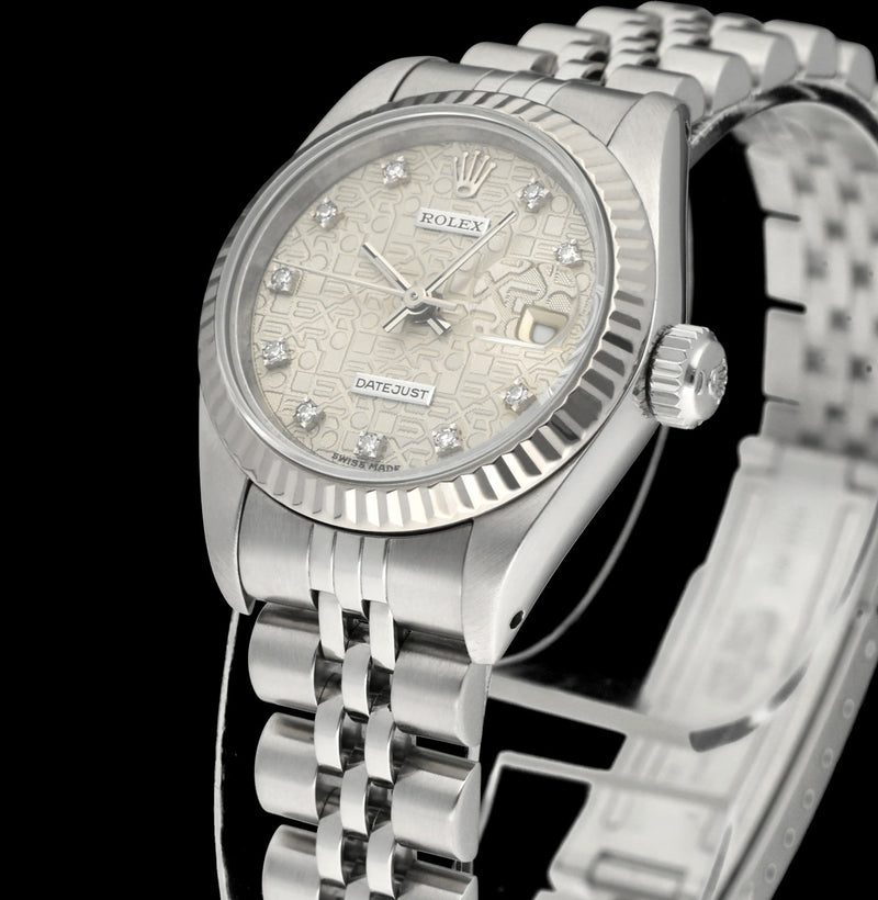 Rolex Oyster Perpetual Lady Datejust 69174G - 1993 - Rolex horloge - Rolex kopen - Rolex dames horloge - Trophies Watches