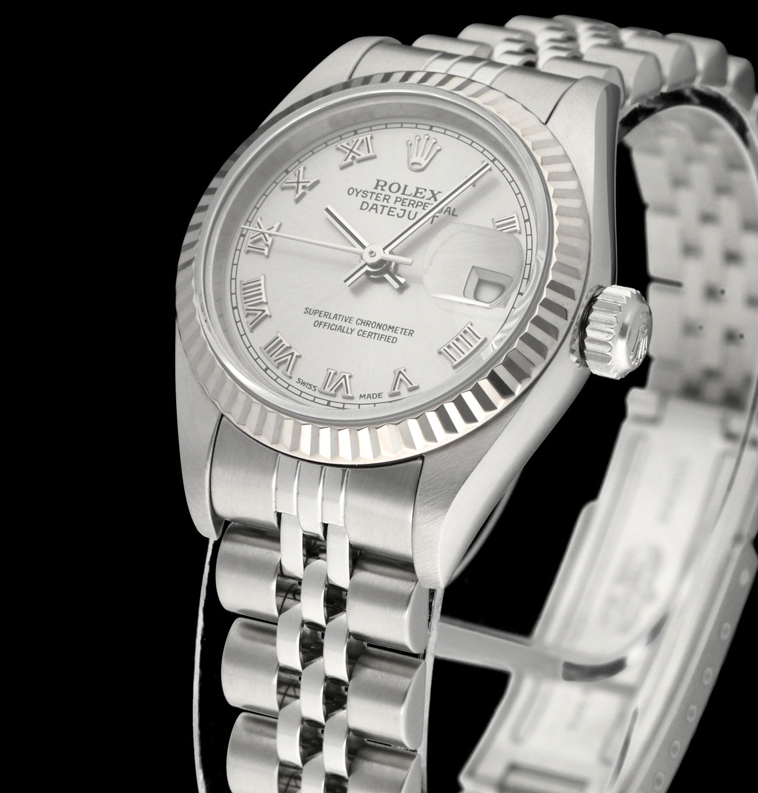 Rolex Oyster Perpetual Lady Datejust 79174 - 2001 - Rolex horloge - Rolex kopen - Rolex dames horloge - Trophies Watches