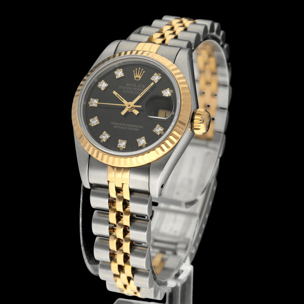 Rolex Lady-Datejust 69173G - 1989 - Rolex horloge - Rolex kopen - Rolex dames horloge - Trophies Watches