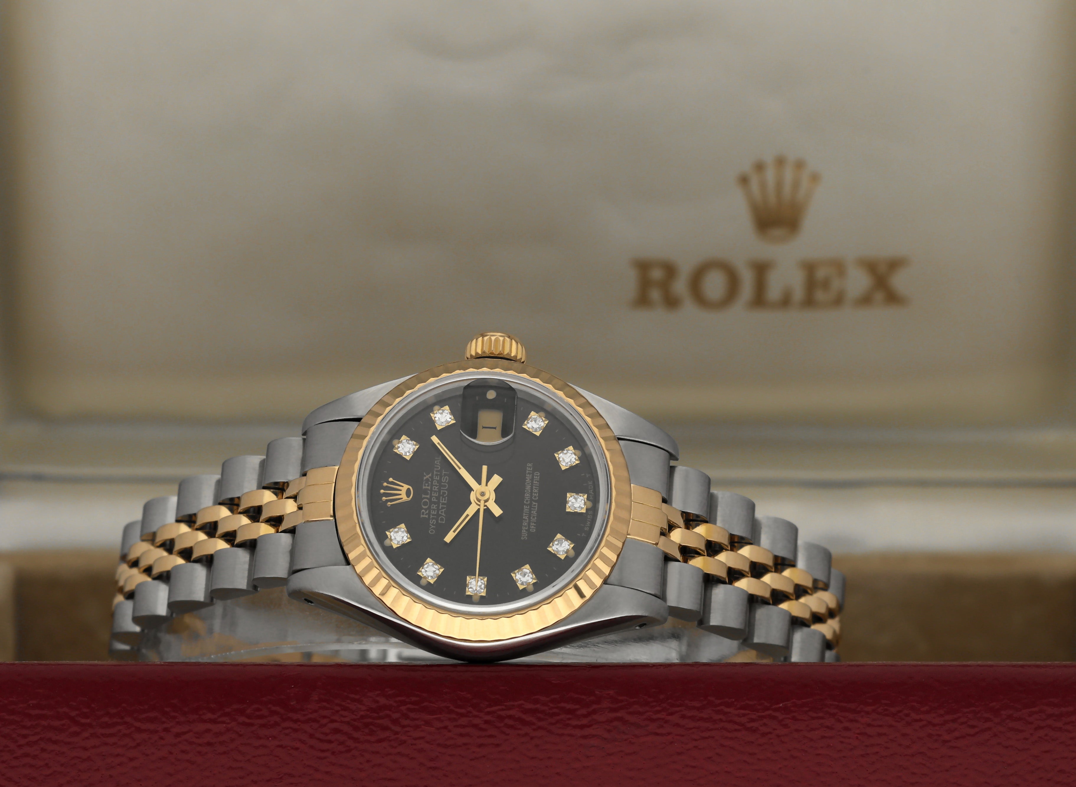 Rolex Lady-Datejust 69173G - 1989 - Rolex horloge - Rolex kopen - Rolex dames horloge - Trophies Watches