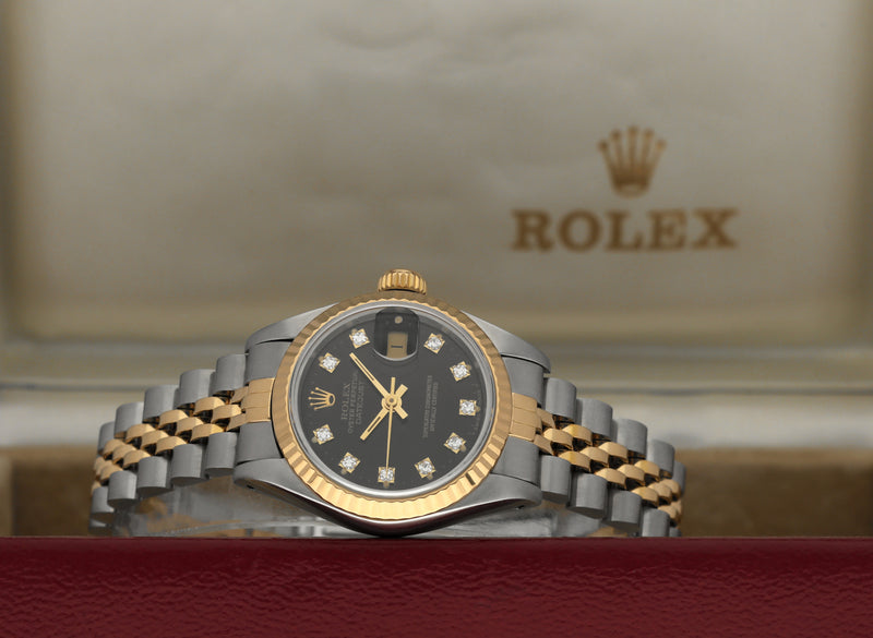 Rolex Lady-Datejust 69173G - 1989 - Rolex horloge - Rolex kopen - Rolex dames horloge - Trophies Watches