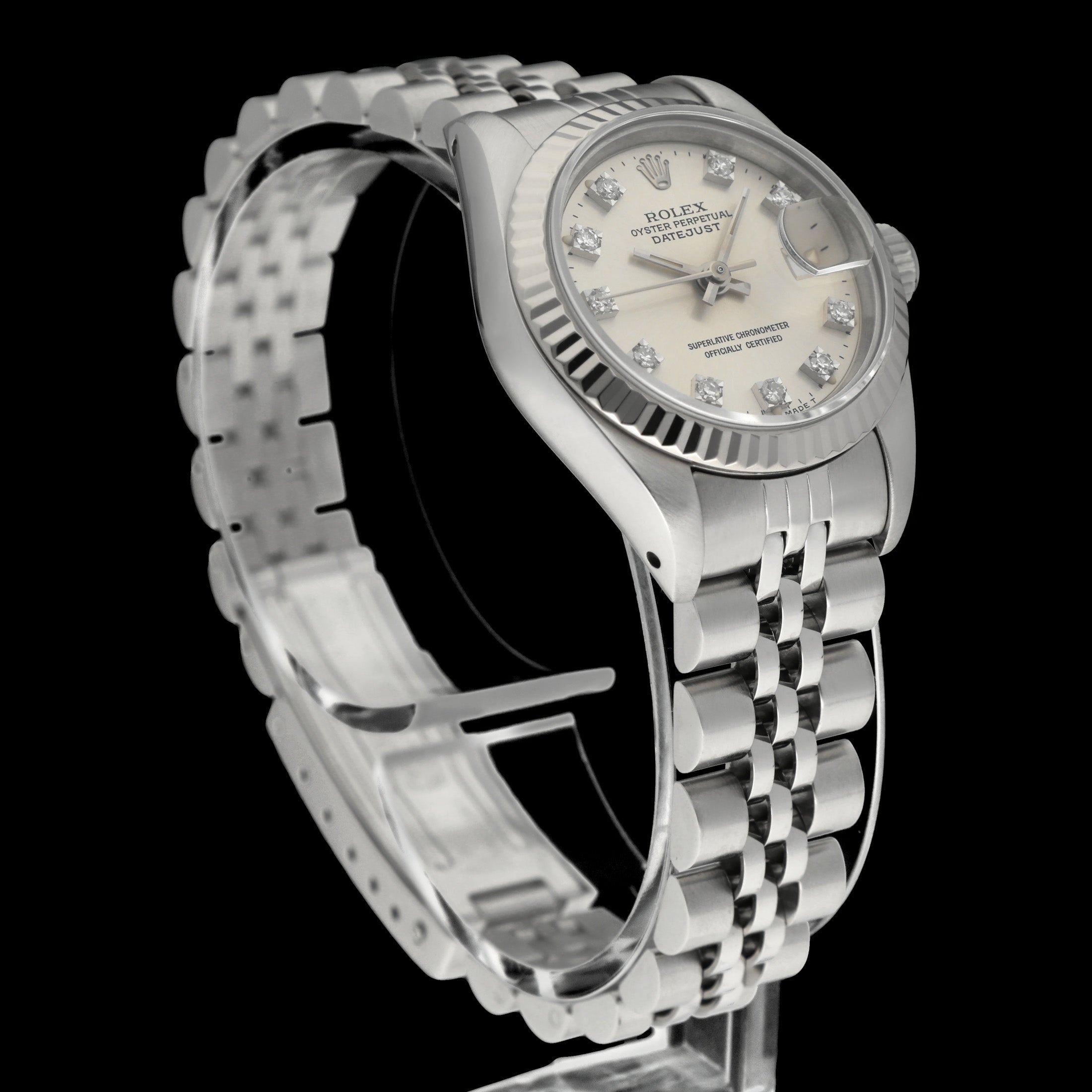 Rolex Oyster Perpetual Lady Datejust 69174G - 1990 - Rolex horloge - Rolex kopen - Rolex dames horloge - Trophies Watches