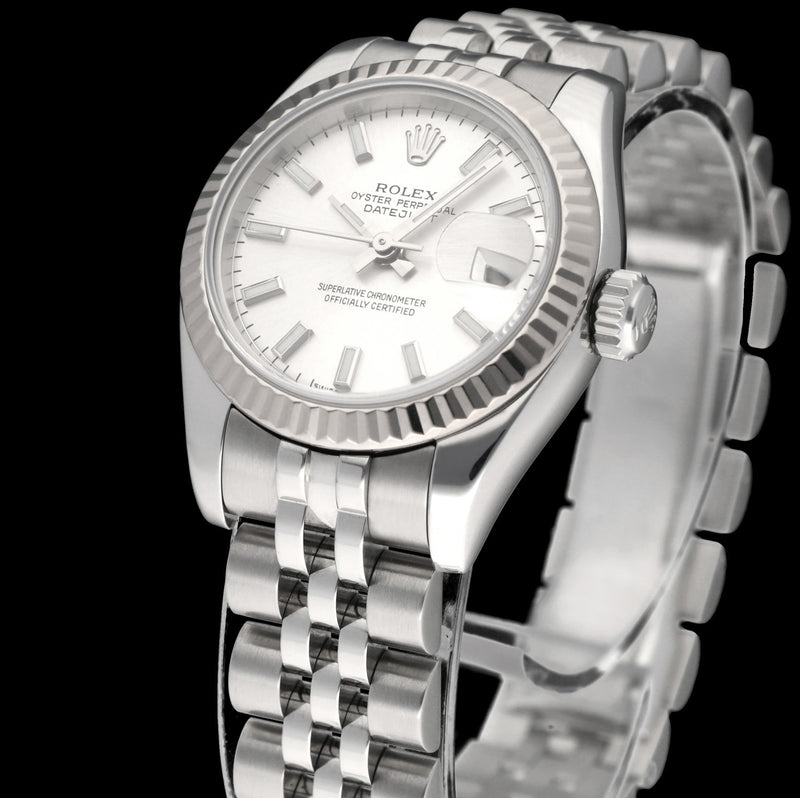 Rolex Oyster Perpetual Lady Datejust 179174 - 2006 - Rolex horloge - Rolex kopen - Rolex dames horloge - Trophies Watches