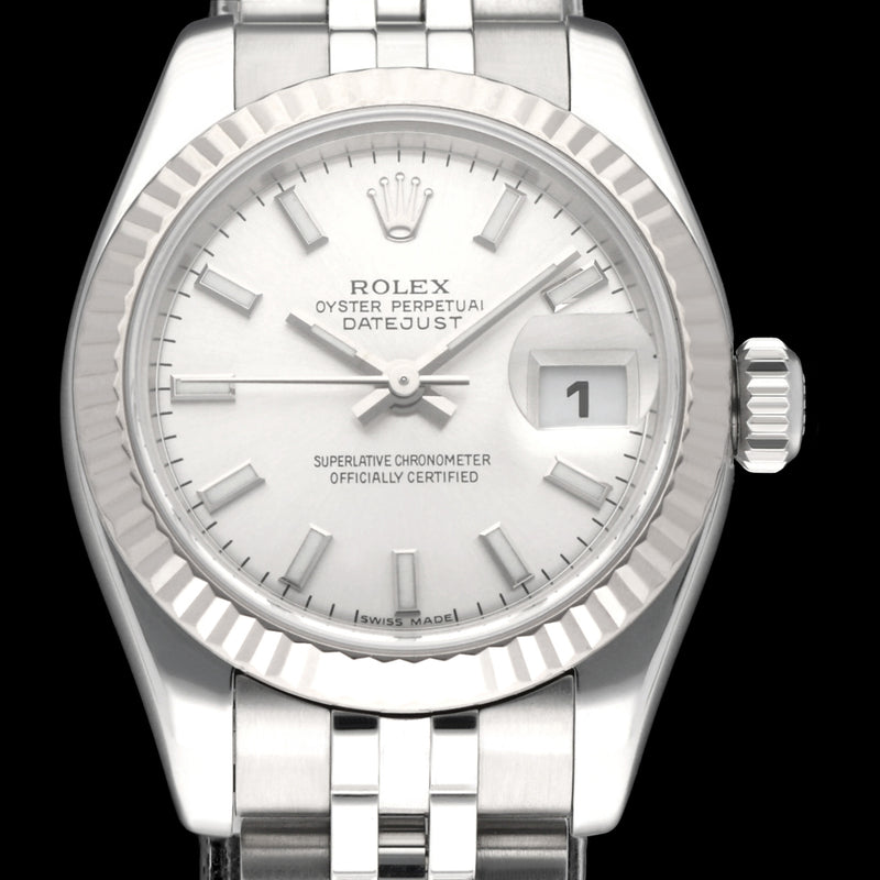 Rolex Oyster Perpetual Lady Datejust 179174 - 2006 - Rolex horloge - Rolex kopen - Rolex dames horloge - Trophies Watches